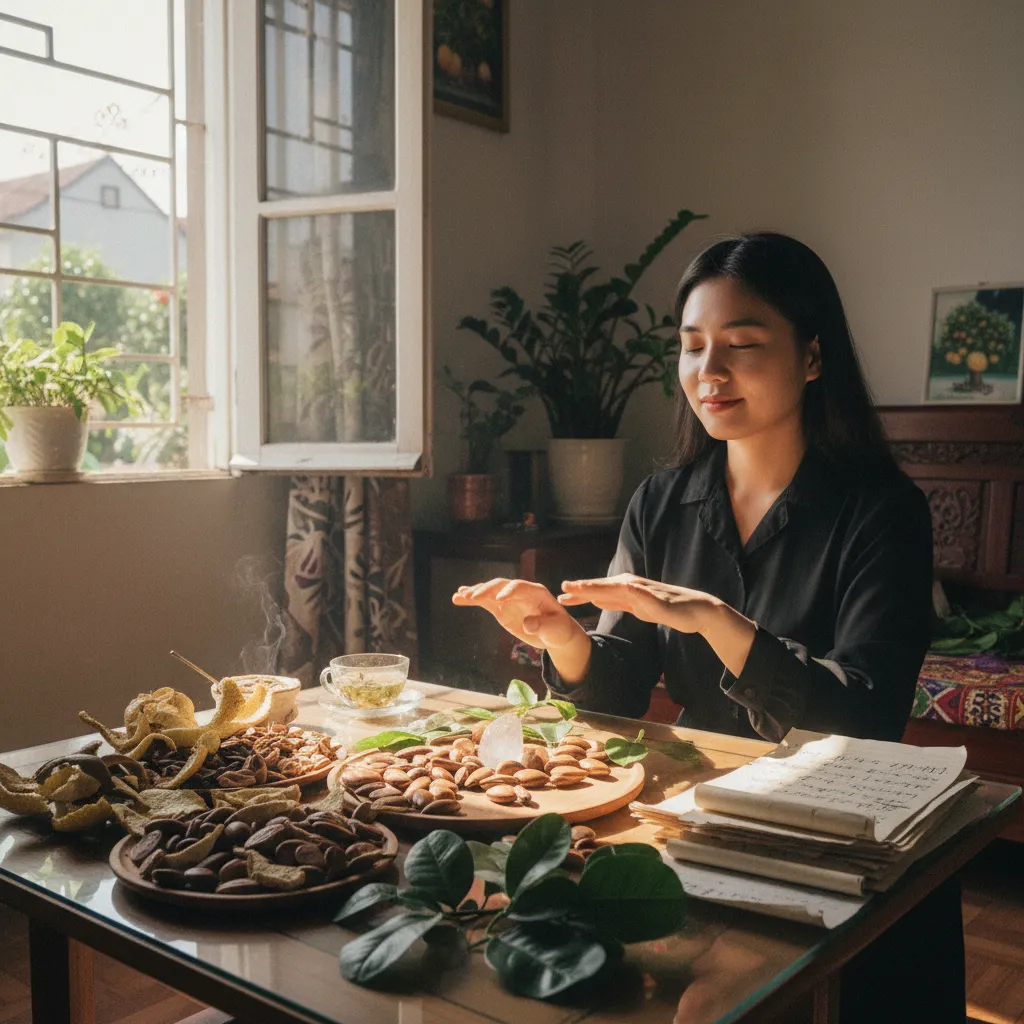 Nguyên liệu tắm lá bưởi