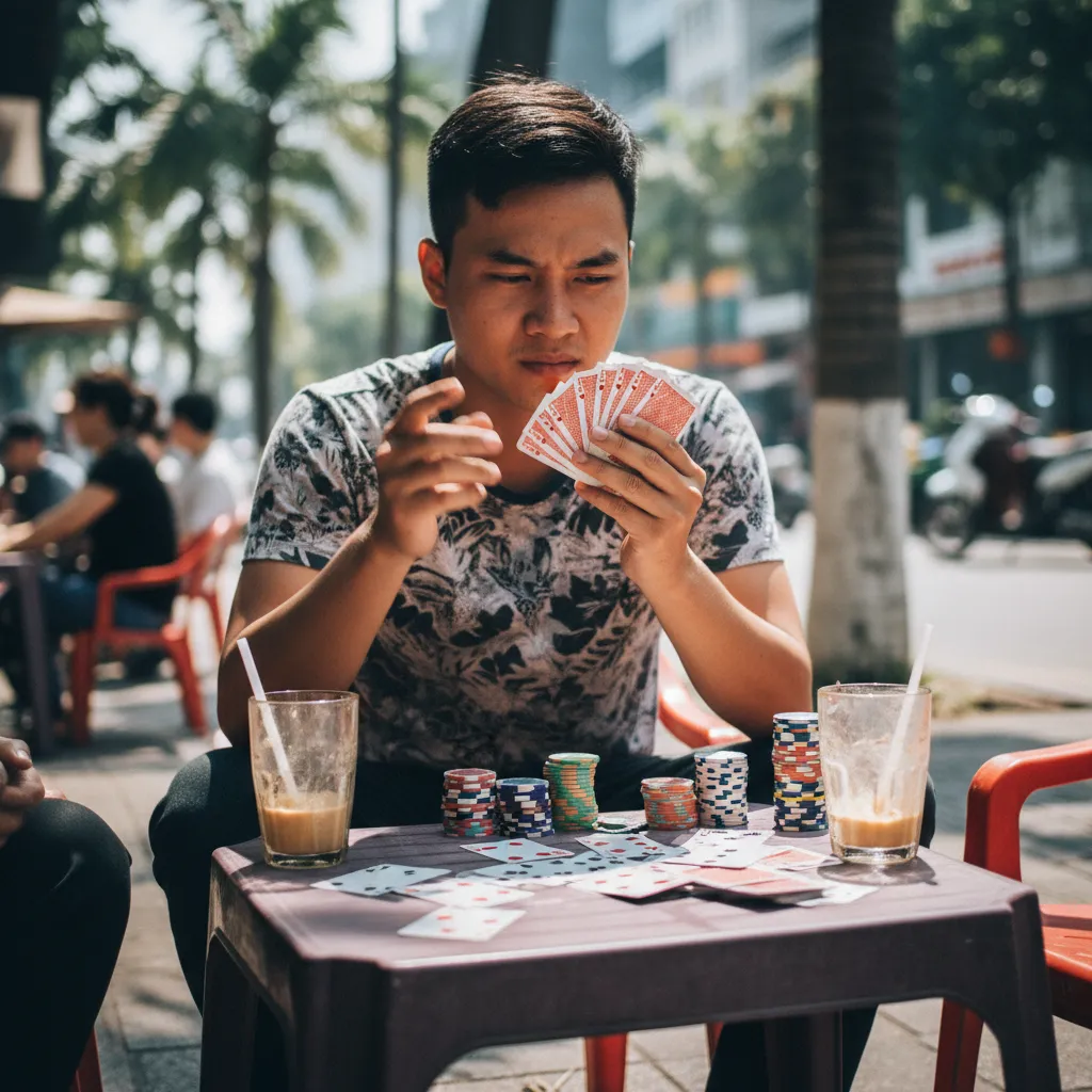 Hình ảnh minh họa tình huống bị thối Heo trong game bài Tiến Lên