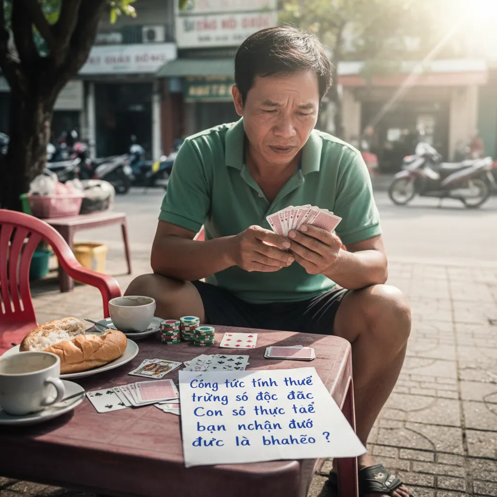 Công thức tính thuế trúng số